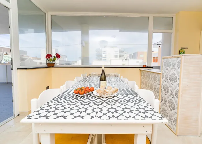 Venezia Rooftop - Center - Big Balcony - By Click Salento Апартаменти Галліполі